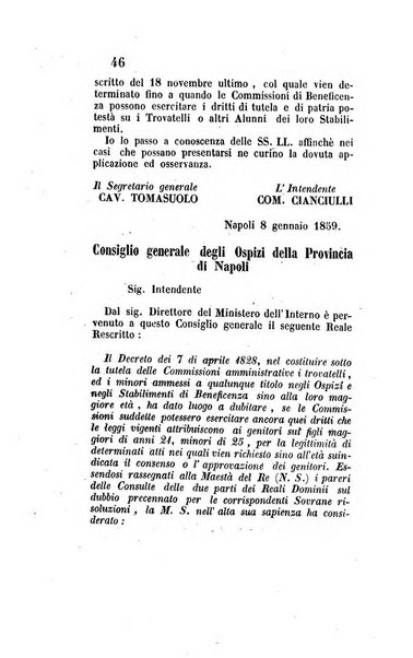 Giornale dell'Intendenza della provincia di Napoli