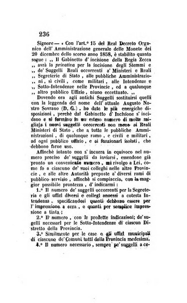 Giornale dell'Intendenza della provincia di Napoli