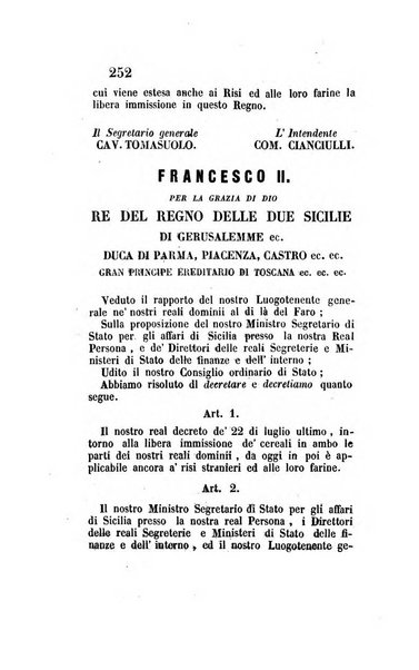 Giornale dell'Intendenza della provincia di Napoli