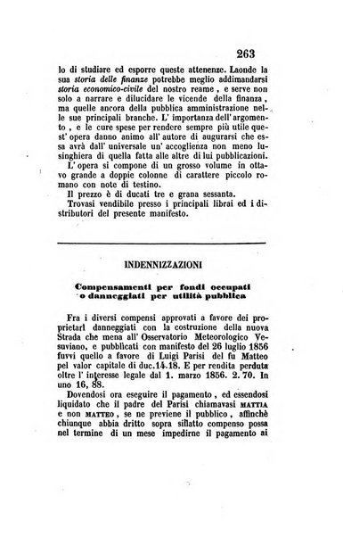 Giornale dell'Intendenza della provincia di Napoli