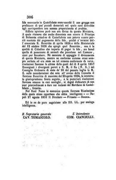 Giornale dell'Intendenza della provincia di Napoli