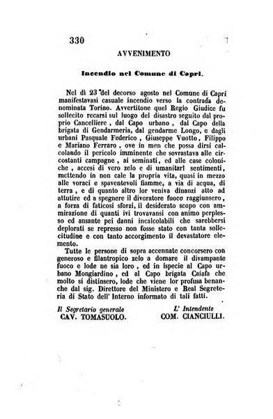 Giornale dell'Intendenza della provincia di Napoli