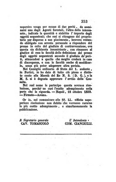 Giornale dell'Intendenza della provincia di Napoli