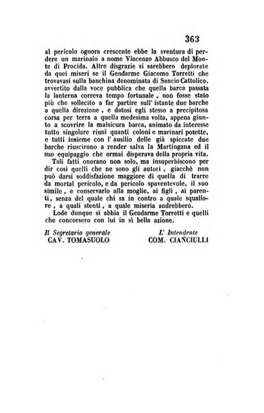 Giornale dell'Intendenza della provincia di Napoli