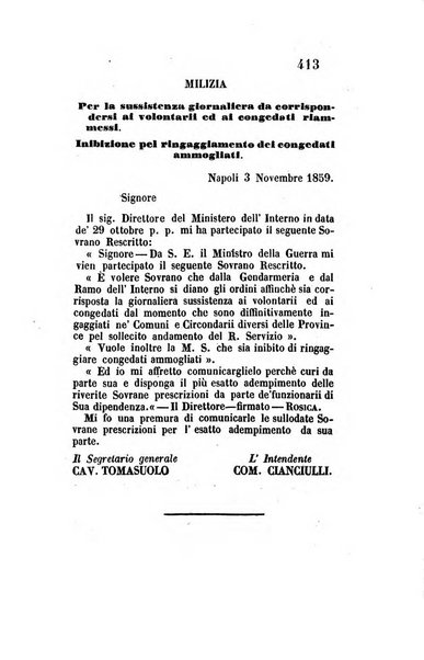 Giornale dell'Intendenza della provincia di Napoli