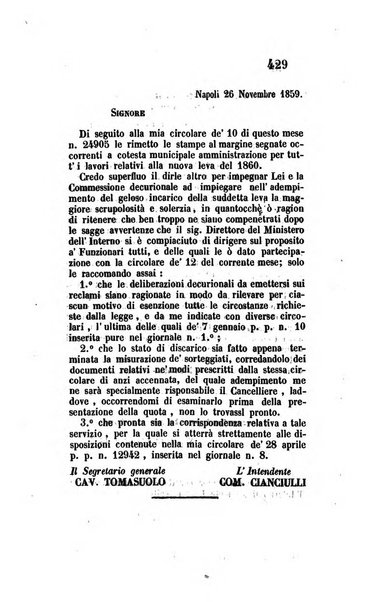 Giornale dell'Intendenza della provincia di Napoli