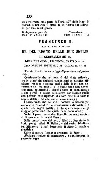 Giornale dell'Intendenza della provincia di Napoli