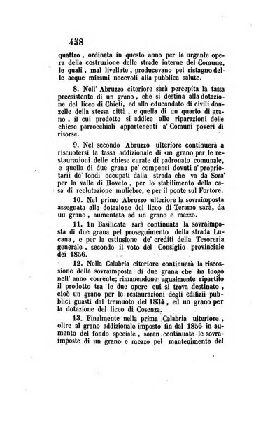 Giornale dell'Intendenza della provincia di Napoli