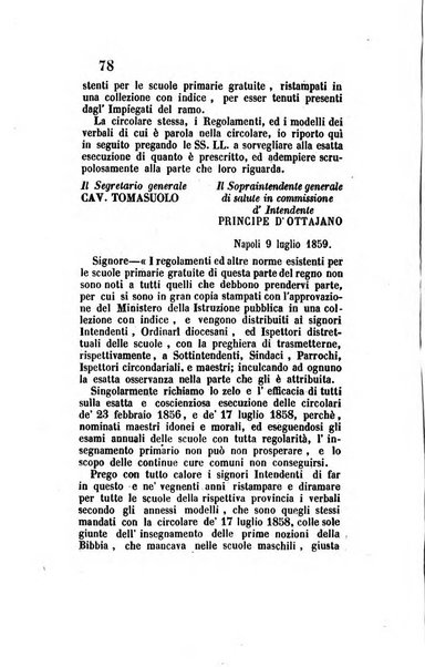 Giornale dell'Intendenza della provincia di Napoli