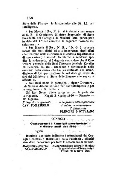 Giornale dell'Intendenza della provincia di Napoli