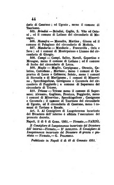 Giornale dell'Intendenza della provincia di Napoli