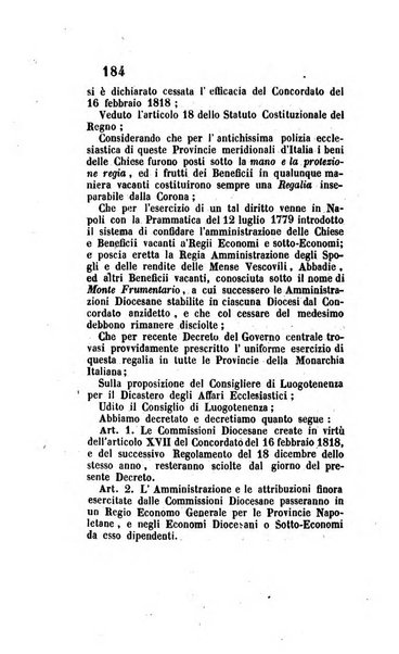 Giornale dell'Intendenza della provincia di Napoli