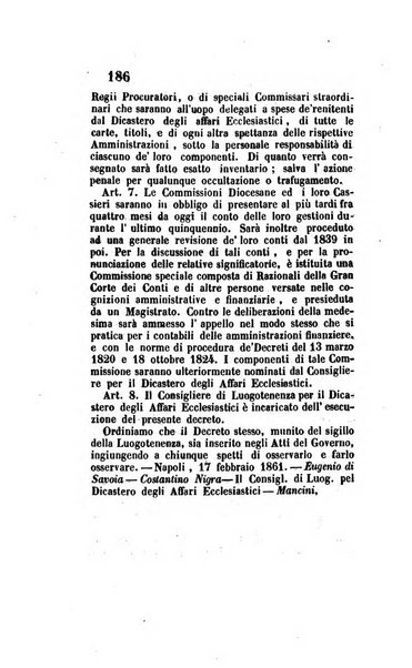 Giornale dell'Intendenza della provincia di Napoli