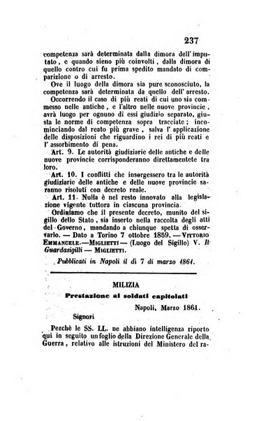 Giornale dell'Intendenza della provincia di Napoli