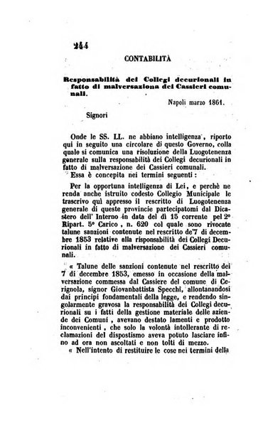 Giornale dell'Intendenza della provincia di Napoli