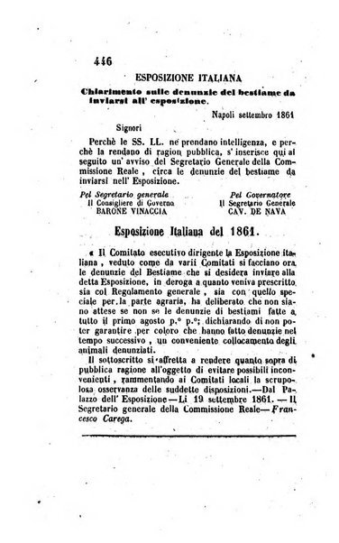 Giornale dell'Intendenza della provincia di Napoli