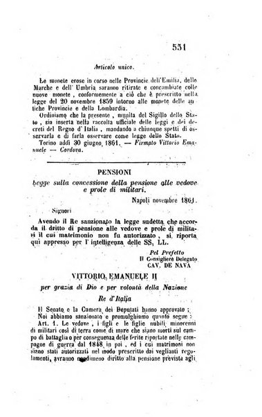 Giornale dell'Intendenza della provincia di Napoli