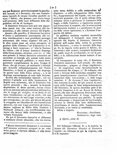 Gazzetta nazionale della Liguria