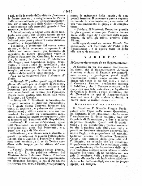 Gazzetta nazionale della Liguria