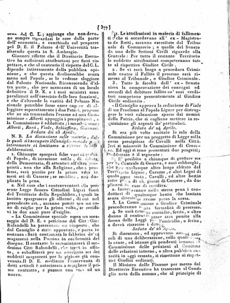 Gazzetta nazionale della Liguria