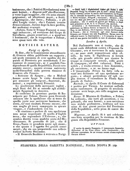 Gazzetta nazionale della Liguria