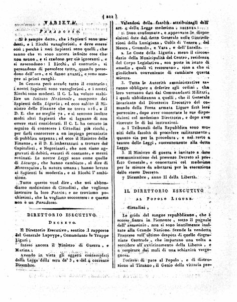 Gazzetta nazionale della Liguria