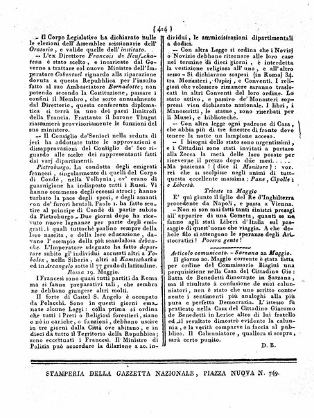 Gazzetta nazionale della Liguria