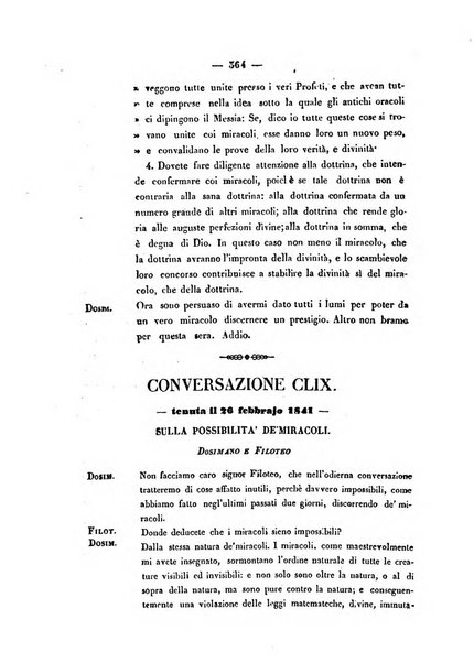 Giornale cattolico intitolato Le conversazioni di Filoteo