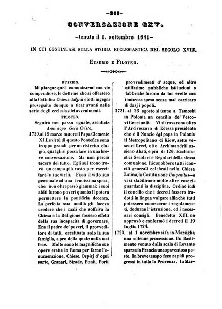 Giornale cattolico intitolato Le conversazioni di Filoteo