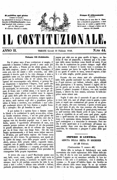 Il costituzionale