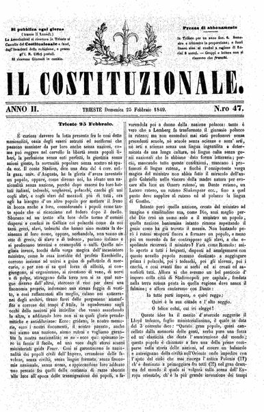 Il costituzionale