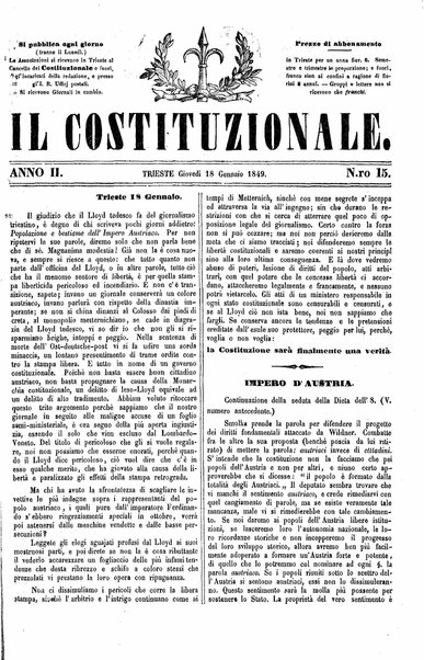 Il costituzionale