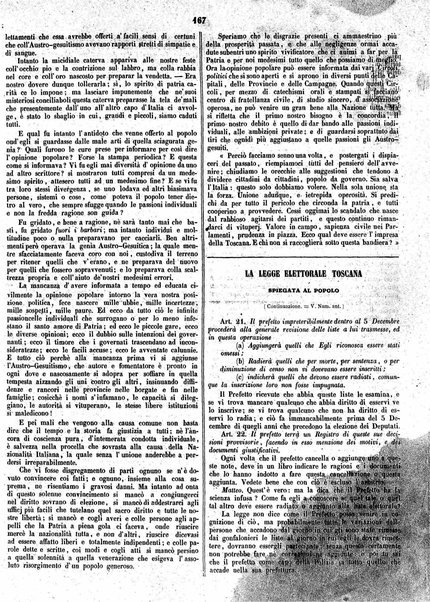 Giornaletto pei popolani : catechismo politico / per cura di P. Thouar e M. Cellini