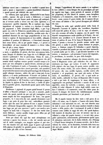 Giornaletto pei popolani : catechismo politico / per cura di P. Thouar e M. Cellini