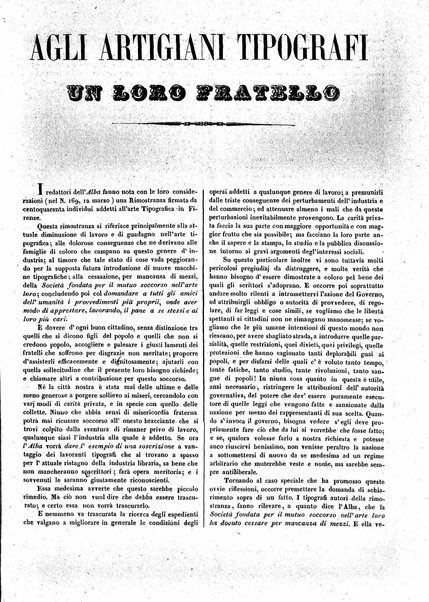 Giornaletto pei popolani : catechismo politico / per cura di P. Thouar e M. Cellini