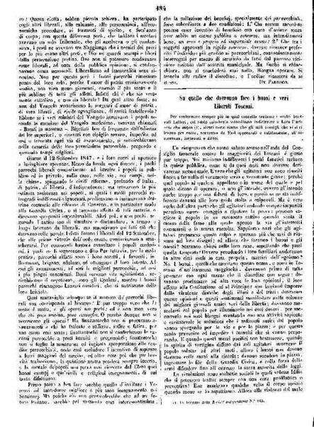 Giornaletto pei popolani : catechismo politico / per cura di P. Thouar e M. Cellini