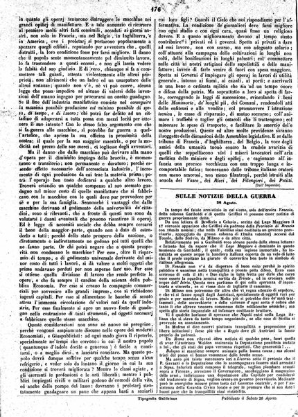 Giornaletto pei popolani : catechismo politico / per cura di P. Thouar e M. Cellini