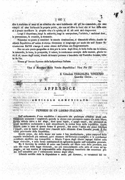 Diario veneto : impressioni e notizie raccolte da un veneziano nelle giornate di marzo 1848 e seguenti