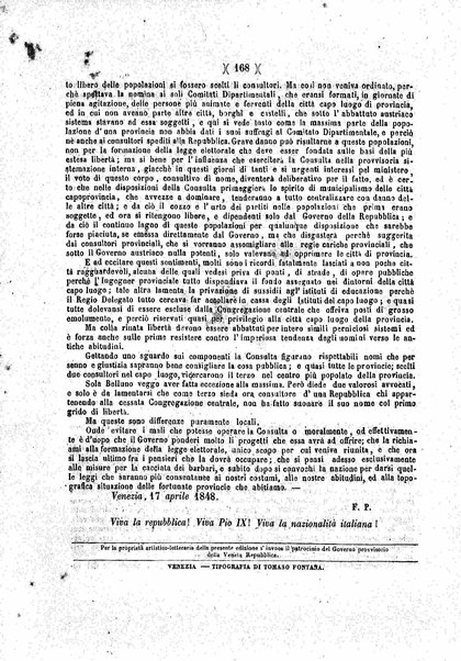 Diario veneto : impressioni e notizie raccolte da un veneziano nelle giornate di marzo 1848 e seguenti