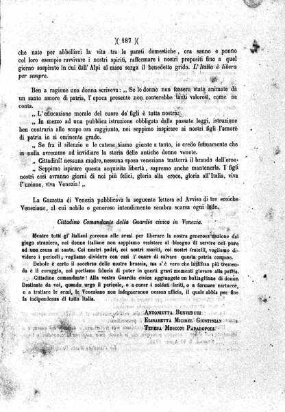 Diario veneto : impressioni e notizie raccolte da un veneziano nelle giornate di marzo 1848 e seguenti