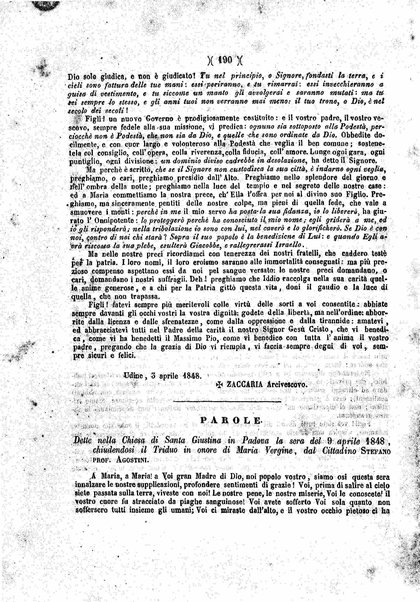 Diario veneto : impressioni e notizie raccolte da un veneziano nelle giornate di marzo 1848 e seguenti