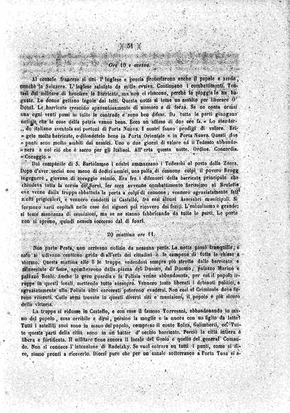 Diario veneto : impressioni e notizie raccolte da un veneziano nelle giornate di marzo 1848 e seguenti