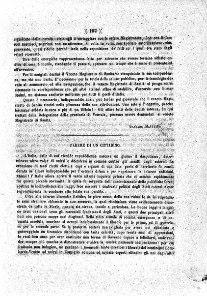 Diario veneto : impressioni e notizie raccolte da un veneziano nelle giornate di marzo 1848 e seguenti