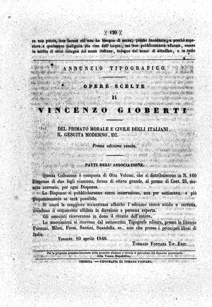 Diario veneto : impressioni e notizie raccolte da un veneziano nelle giornate di marzo 1848 e seguenti