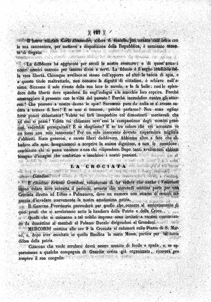 Diario veneto : impressioni e notizie raccolte da un veneziano nelle giornate di marzo 1848 e seguenti