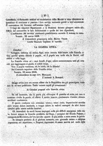 Diario veneto : impressioni e notizie raccolte da un veneziano nelle giornate di marzo 1848 e seguenti