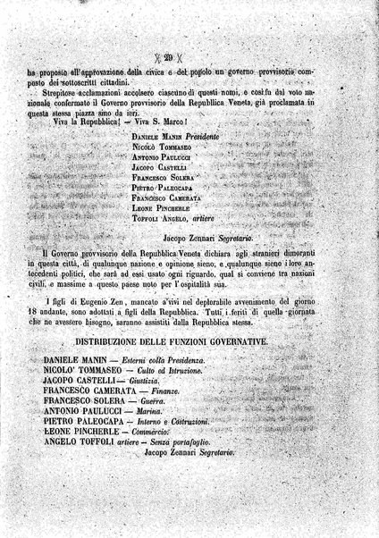 Diario veneto : impressioni e notizie raccolte da un veneziano nelle giornate di marzo 1848 e seguenti