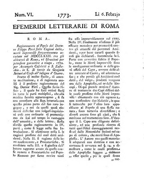 Efemeridi letterarie di Roma