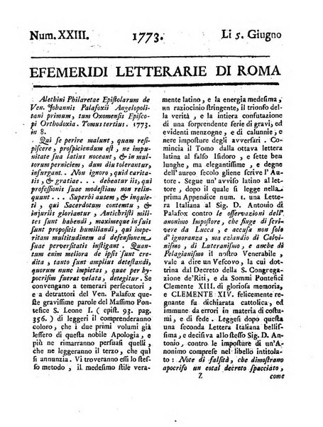 Efemeridi letterarie di Roma