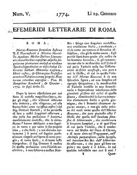 Efemeridi letterarie di Roma